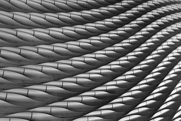Poster - Exterior of modern architecture. Building abstract background