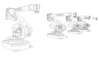 Poster - a industral robots manipulators