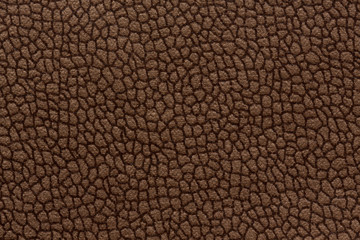 Wall Mural - Elegant ornamental fabric texture in chocolate tone.