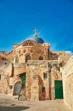 Church Of The Holy Sepulchre In Jerusalem - Israel