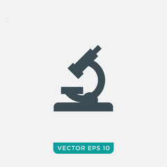 Wall Mural - Microscope Icon Design, Vector EPS10