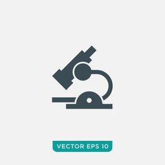 Wall Mural - Microscope Icon Design, Vector EPS10