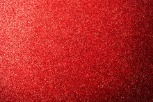 Abstract Red Glitter Background