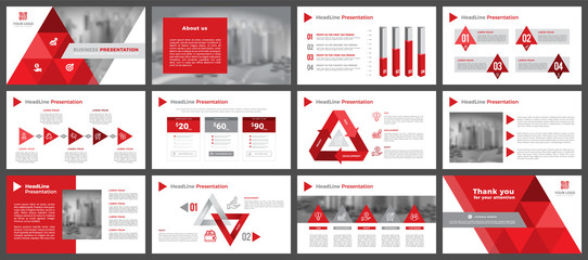 Wall Mural - presentation templates, corporate. elements of infographics for presentation templates. annual repor