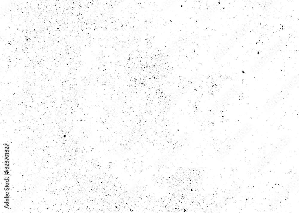 Grunge background. Abstract scratched effect. Dust and dirt on a white background. Noise and grain. Vector - obrazy, fototapety, plakaty 