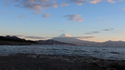 Canvas Print - 三保の松原からの富士山