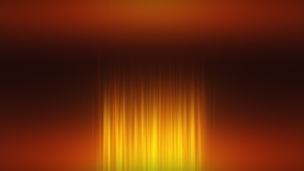 Poster - Stream of golden lines with glow lighting, computer generated. 3d rendering background of repeating slides
