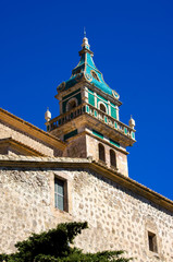 Canvas Print - Church in  Valldemossa, Mallorca, Spain