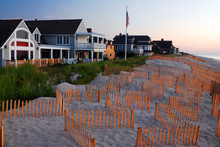 Stately Oceanfront Homes Along The New Jersey Shore