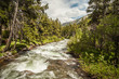 © MACO - Wild stream in the mountains. Red Lodge, Montana, USA