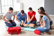 © Pixel-Shot - Instructors demonstrating CPR on mannequin at first aid training course