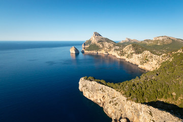 Viewpoint Mirador Es Colomer, Majorca (Mallorca), Spain.