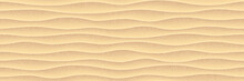 Sea Yellow Sand. Vector Seamless Pattern