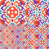 Fototapeta Kuchnia - Decorative color in the traditional ceramic tiles.