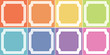 © brgfx - Background template in many colors with frame