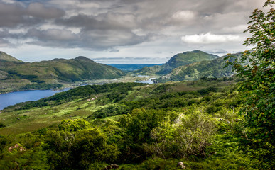 irish country side landscape during the day