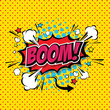 © jirawatp - Boom! Comic Speech Bubble, Cartoon. art and illustration vector file.