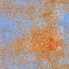 Poster - seamless texture. Old metal texture with rust. template for design