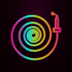 Poster - fire hose nolan style icon. simple thin line, outline vector of navigation icons for ui and ux, webs