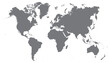 © Ingo Menhard - World map grey illustration high details