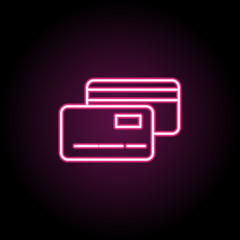 Poster - Bank note icon. Simple thin line, outline vector of web icons for ui and ux, website or mobile application