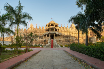 Ranakpur Jain temple or Chaturmukha, Dharana, Vihara, is a Jain temple at Ranakpur