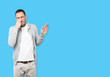 © agongallud - Concerned young man with a gesture of disgust