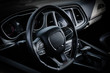 Modern Black Luxury Car Interior