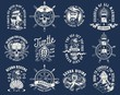 Vintage nautical prints