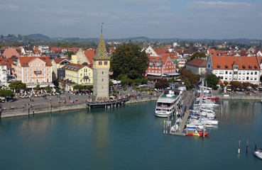 Wall Mural - Hafen in Lindau