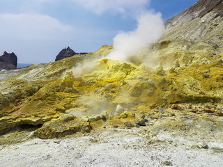 White Island in New Zea Land