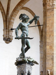 Wall Mural - Florence, Italy, Perseus with the Head of Medusa