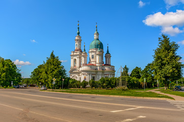 Catherine’s Cathedral, the main Orthodox church in Kingisepp, was built in the years 1764-1782.