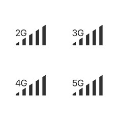 Poster - 3g internet vector icons