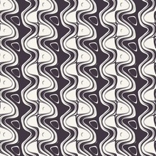 Monochrome Wavy Bold Stripe Abstract Line Texture Background. Irregular Imperfect Vertical Striped Seamless Pattern. Graphic Masculine All Over Print. Wonky Geometric Trendy Modern Fashion Swatch.