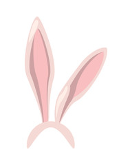 Sticker - ears rabbit easter accessory icon