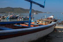 Fishing Boats On The Beach