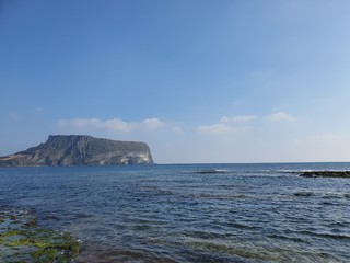 Korea's Jeju Island Sea Scenery