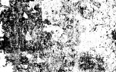 Aufkleber - Old concrete wall background. Black white grunge template. Cement unevenness texture. Abstract pattern.
