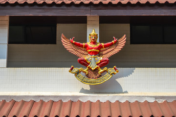 Garuda statue on the govenrment building