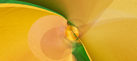 Wall Mural - abstract fresh modern background vegetable shapes fruit leaves yellow green color
