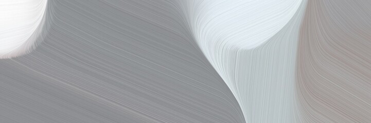 Poster - header background graphic with light slate gray, lavender and light gray color and curvy background illustration