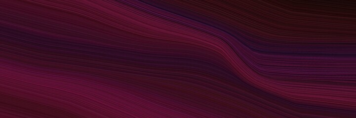 Poster - dynamic banner design with very dark pink, dark pink and dark moderate pink colors. dynamic curved lines with fluid flowing waves and curves