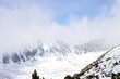 Strbske Pleso im Winter hohe Tatra, Slovakei verschneite Berge