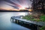 Fototapeta Pomosty - Rosnowo Lake