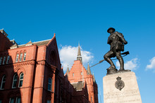 The Royal London Fusiliers Monument On High Holborn, London, UK