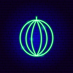 Wall Mural - Watermelon Neon Sign