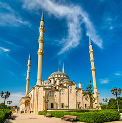 Sticker - The Heart of Chechnya Mosque in Grozny, Russia