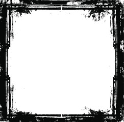 Scratched Frame. Grunge Urban Background Texture Vector. Dust Overlay. Distressed Grainy Grungy Framing Effect. Distressed Backdrop Vector Illustration. EPS 10.