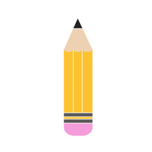Yellow Pencil Monogram. Back To School Svg.